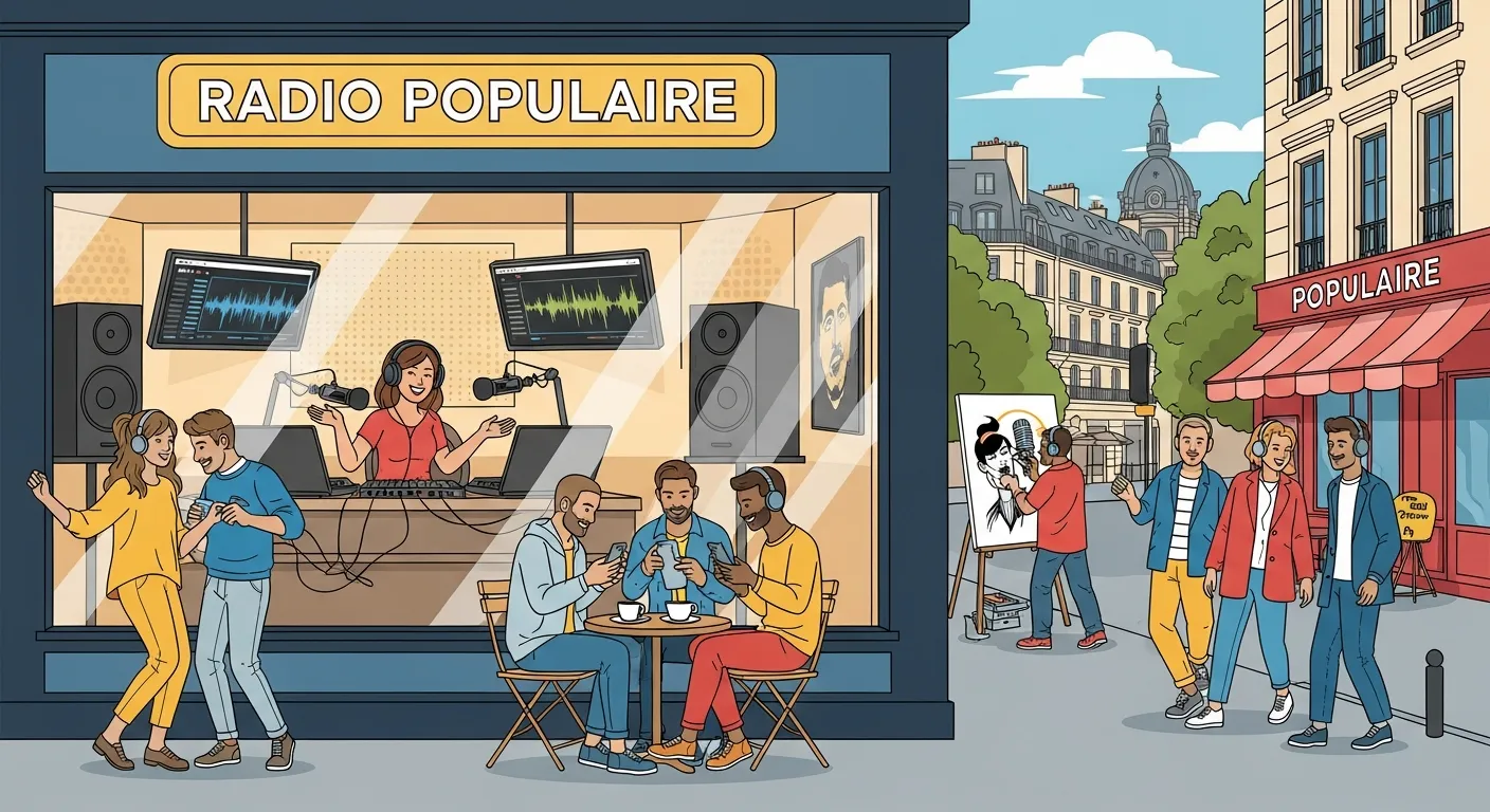 French Music Stations and Cultural Learning