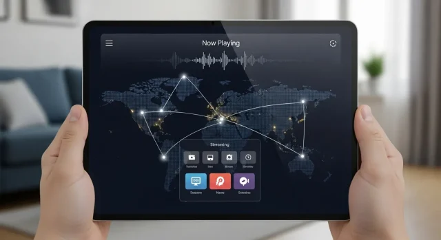 The Best Internet Radio Platforms for Every Listener Modern internet radio platforms interface showing global stations and streaming options
