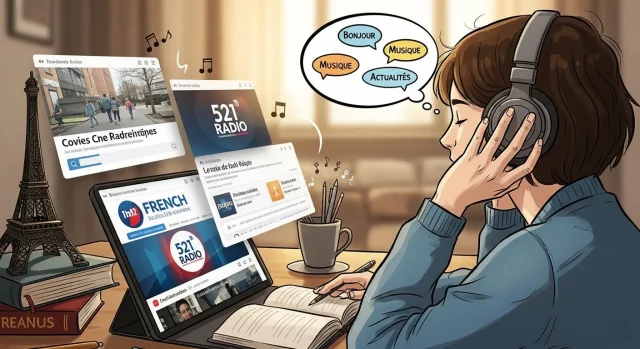 Top French Internet Radio Stations for Language Learners French internet radio stations for language learners exploring news, music, and conversations to improve listening skills and vocabulary