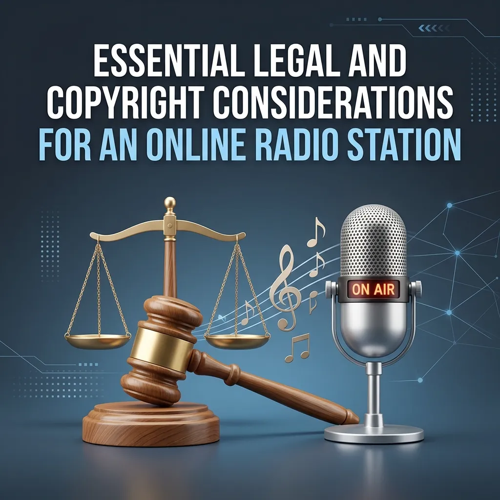 Essential Legal and Copyright Considerations for an Online Radio Station