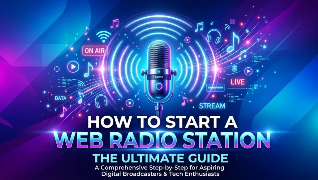 How to Start a Web Radio Station: The Ultimate Guide