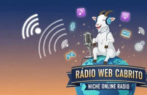 Tuning Into Radio Web Cabrito: Niche Online Radio Explained Modern digital radio concept showing Radio Web Cabrito-style online streaming connecting music, culture, and global community through interactive web platform