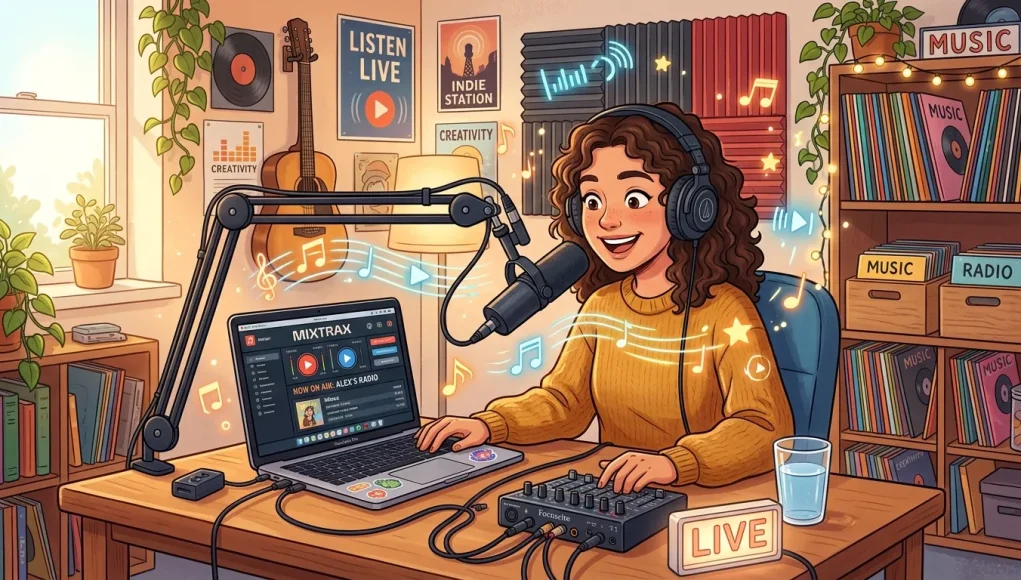 how to create your own internet radio station for free