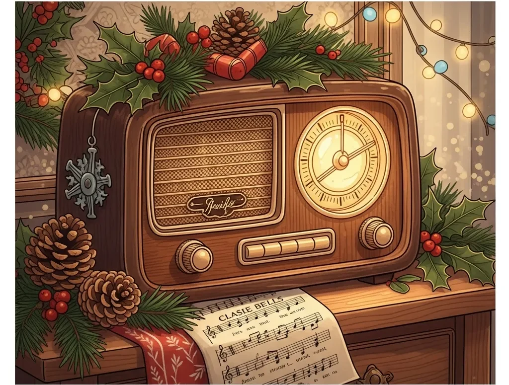 Modern Streaming and Smart Device Holiday Music Experience