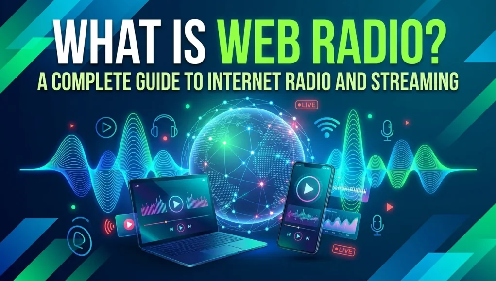 What Is Web Radio A Complete Guide to Internet Radio and Streaming